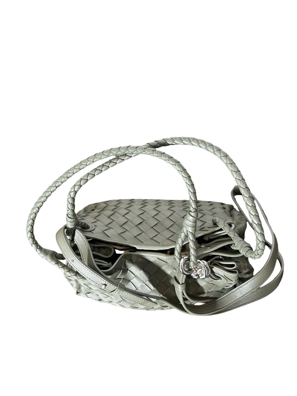 Bottega Veneta Parachute Medium Lambskin Shoulder Bag