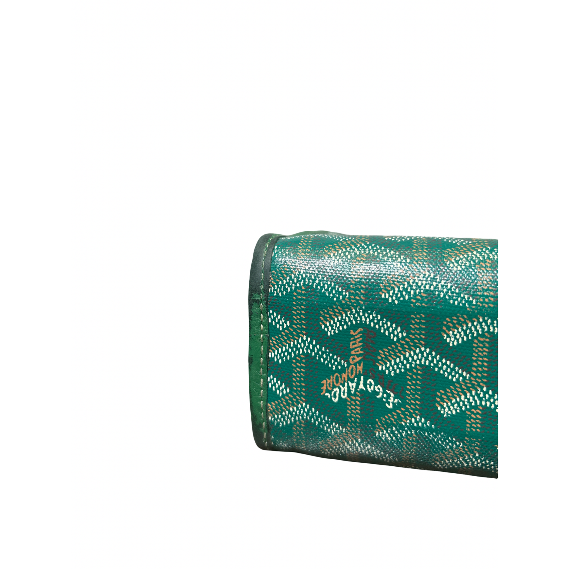 Goyard Goyardine Jouvence Toiletry Pouch Coated canvas MM Green