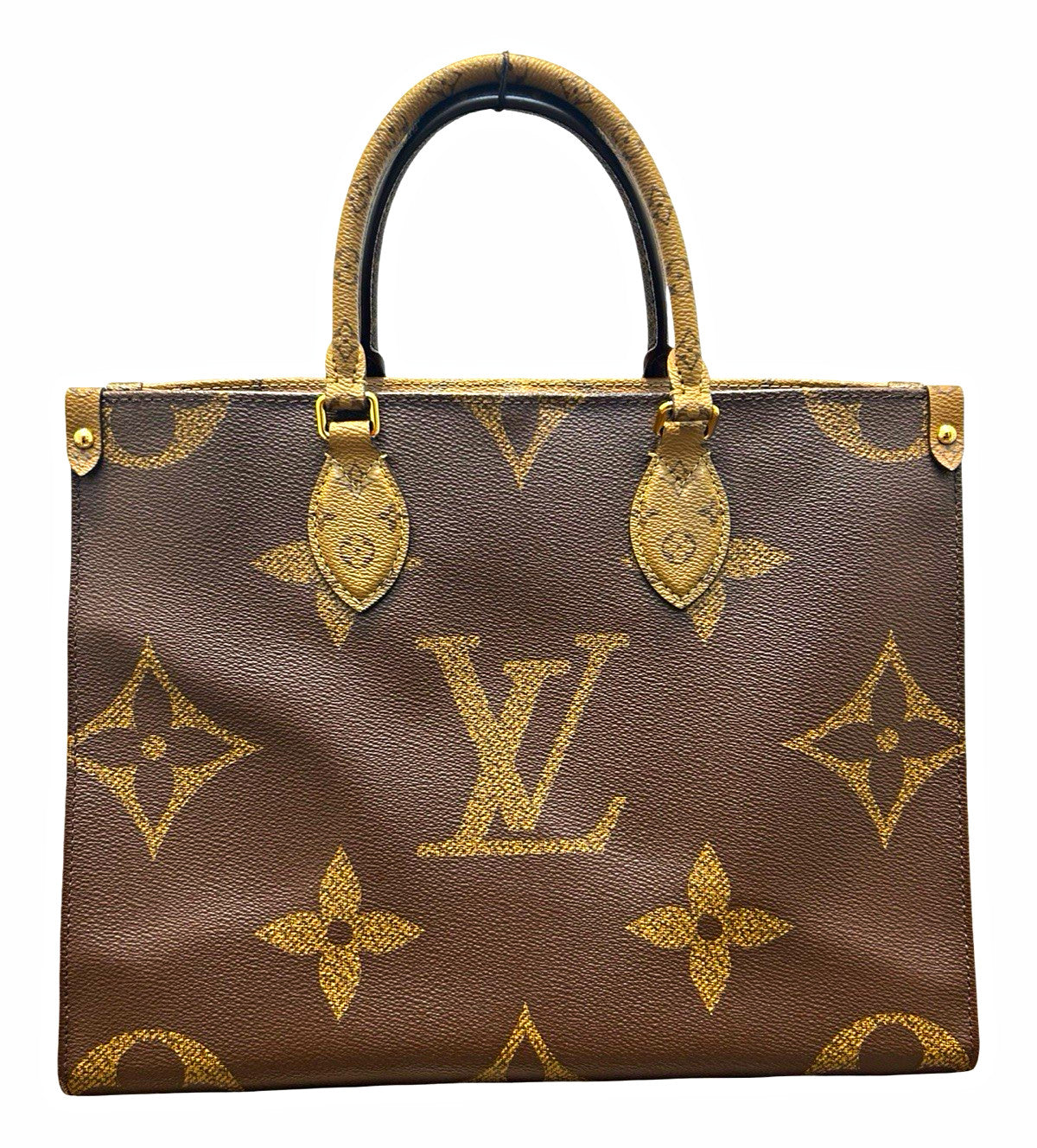 Louis Vuitton Monogram Tote Shoulder Brown Bag
