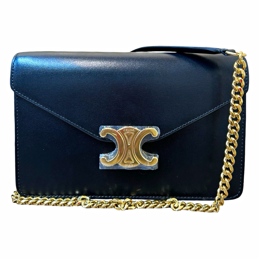 Celine Triomphe Wallet On Chain Margo Bag