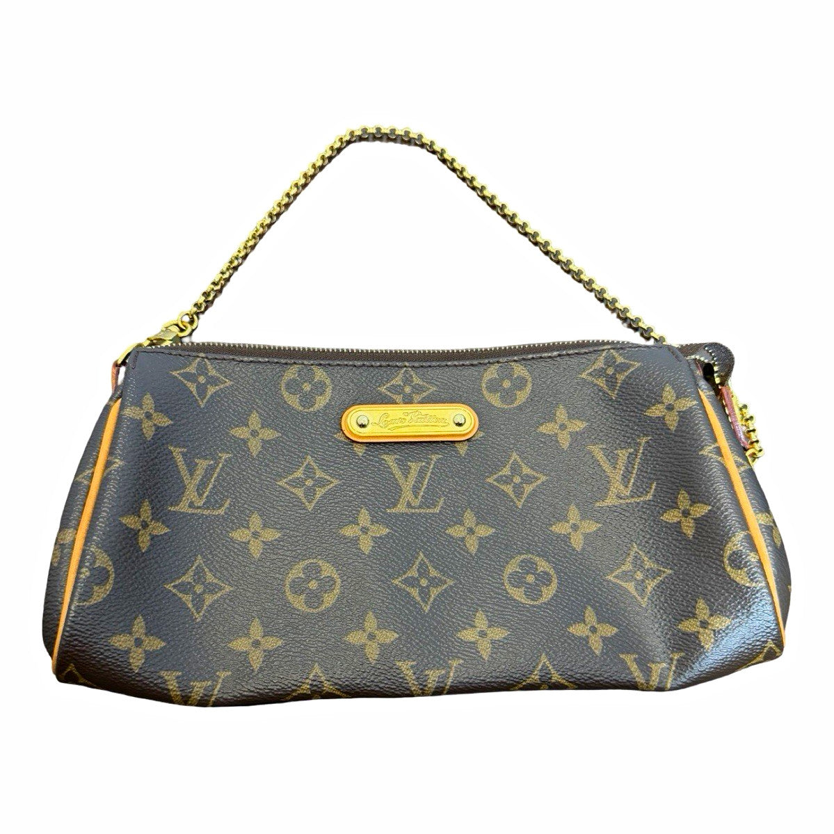 Louis Vuitton Monogram Eva Clutch Brown Shoulder Bag