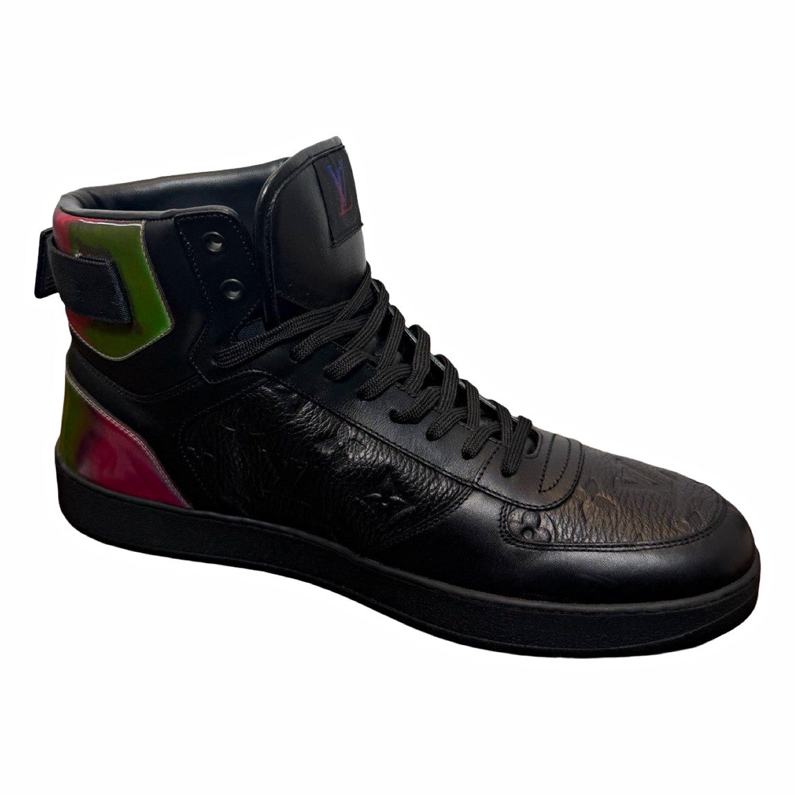 Louis Vuitton Rivoli High-Top Sneakers Multicolor  Monogram  LV Size 10/US 11