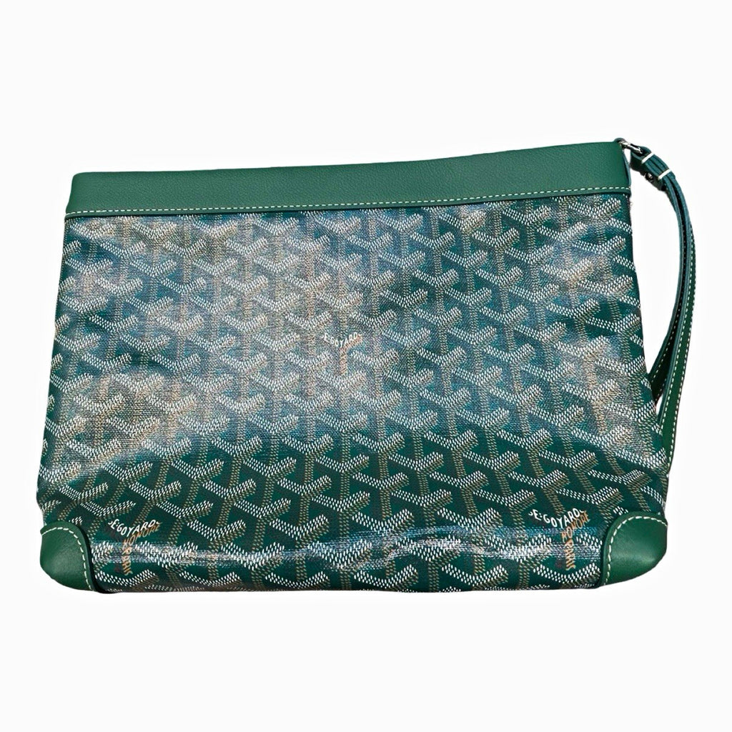 Goyard Goyardine Green Pouch 