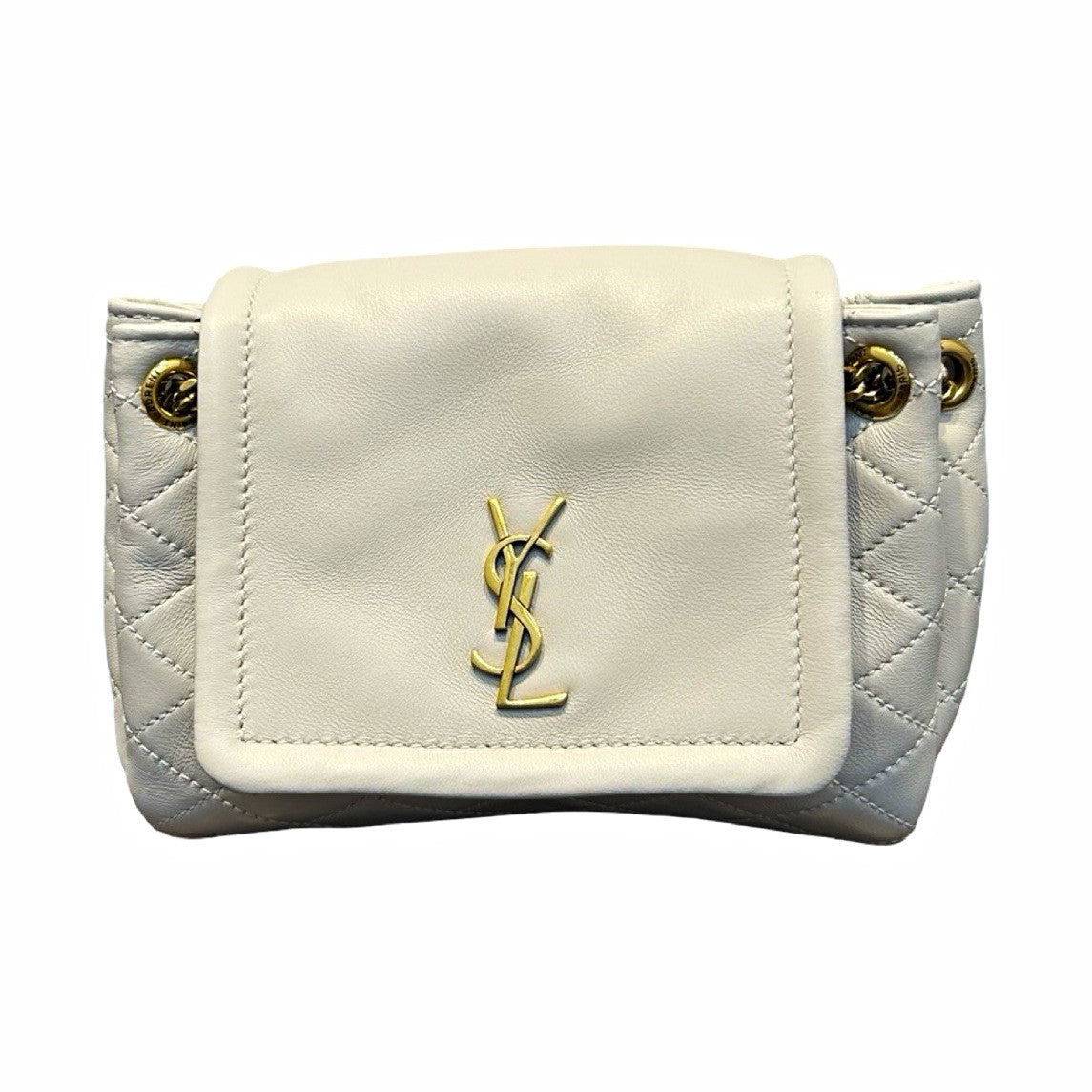 Saint Laurent Leather Quilted Nolita Bag Mini 