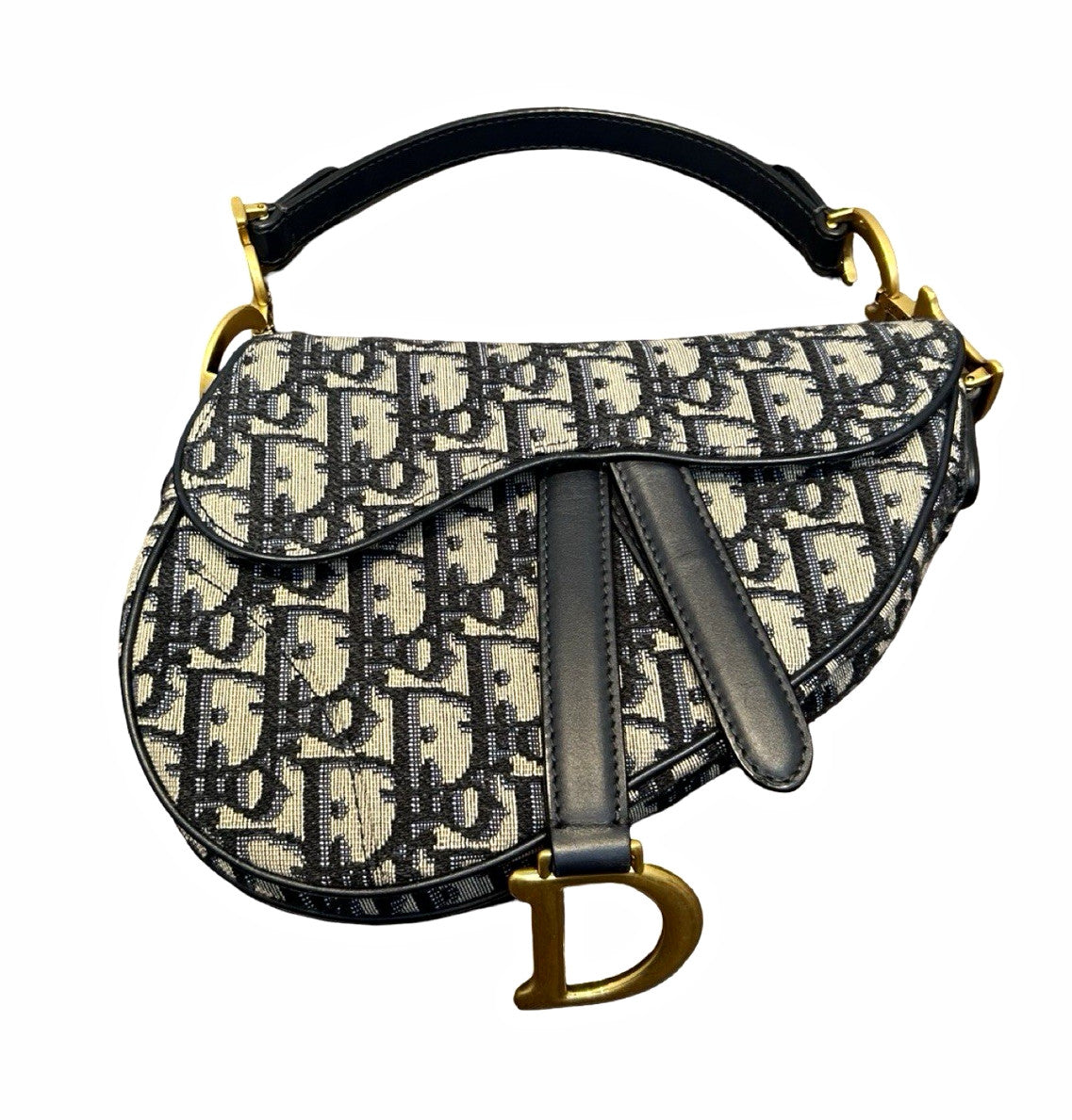 Christian Dior Saddle Oblique Saddle Mini