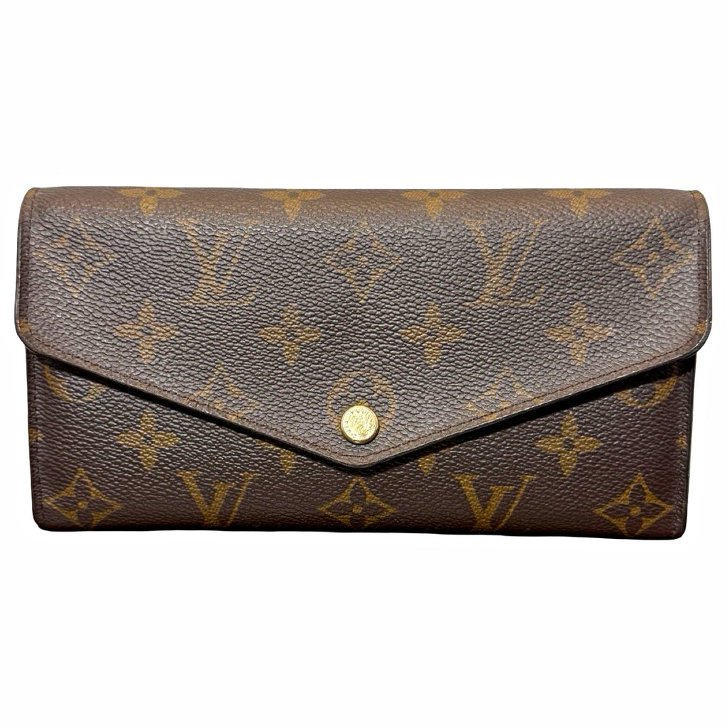 Louis Vuitton Sarah Wallet Red Inside