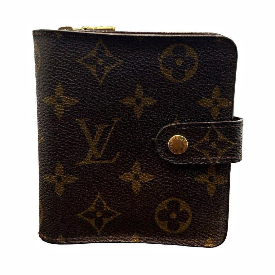 Louis Vuitton Monogram Canvas Compact Wallet