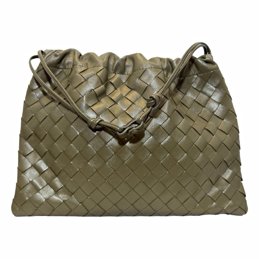 Bottega Veneta Intrecciato Leather  Medium Shoulder Bag 