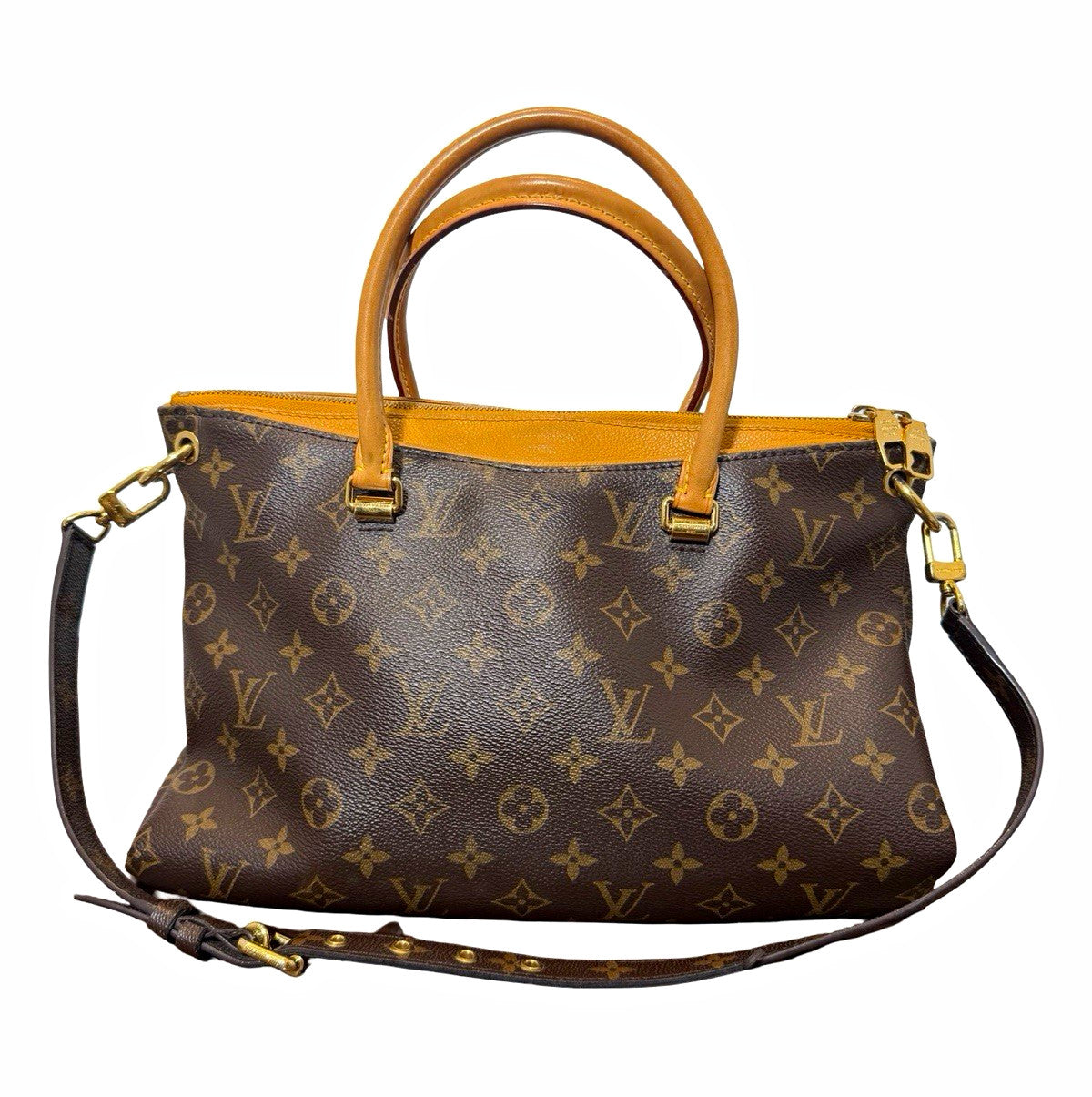 Louis Vuitton Monogram Pallas MM Shoulder Bag