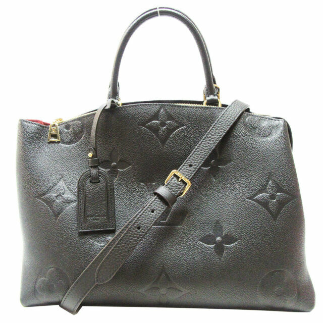Louis Vuitton Grand Palais Tote Black Monogram Leather